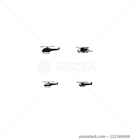 helicopter logo 112386899