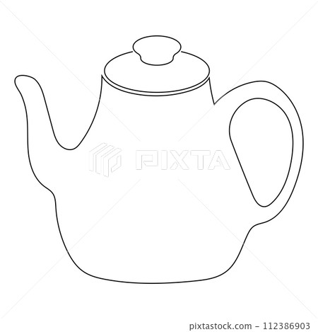 teapot icon vector teapot icon vector 112386903