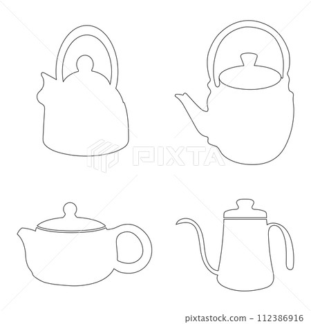 teapot icon vector teapot icon vector 112386916