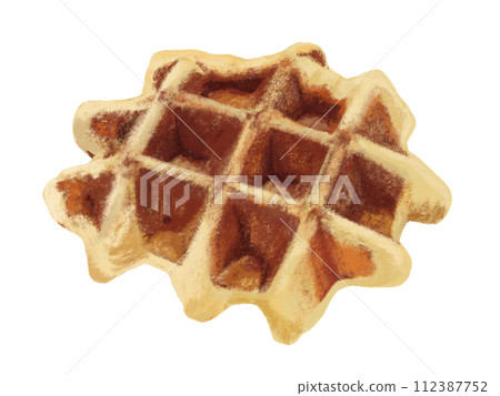 Belgian waffle (1 piece) 112387752