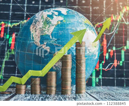 Global stock price rise 112388845