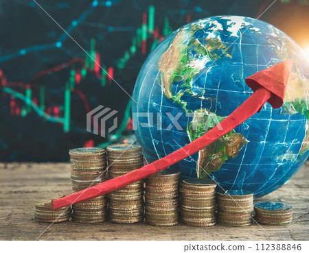 Global stock price rise 112388846