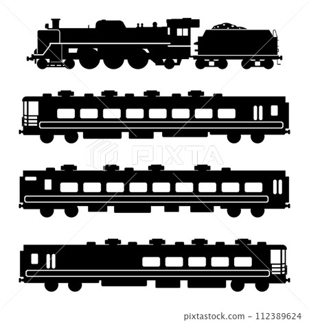 受 SL C57 和沙龍車 Naniwa 啟發的客車剪紙插圖 受 SL C57 和沙龍車 Naniwa 啟發的客車剪紙插圖 112389624