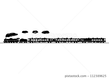 受 SL C57 和沙龍車 Naniwa 啟發的客車剪紙插圖 受 SL C57 和沙龍車 Naniwa 啟發的客車剪紙插圖 112389625