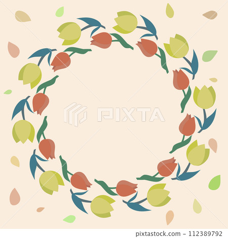 鬱金香設計框架 112389792