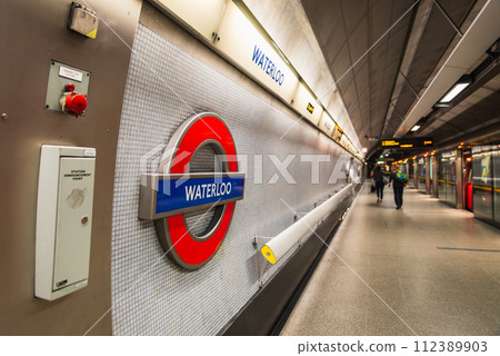 London Underground Waterloo Station London Underground Waterloo Station 112389903