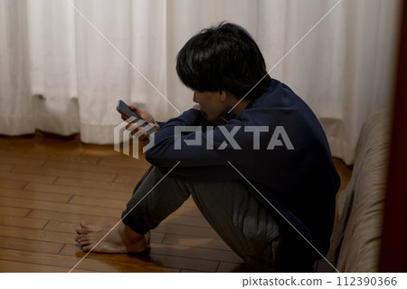 Depressed man, depression, depression Depressed man, depression, depression 112390366