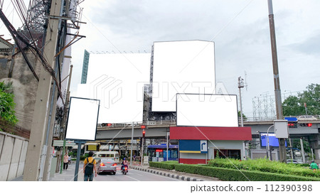 blank billboard for advertisement blank billboard for advertisement 112390398