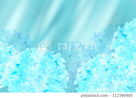 繡球花雨季花背景 112390985