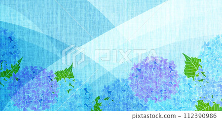 繡球花雨季花背景 112390986