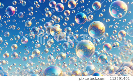 藍天和肥皂泡 112391401
