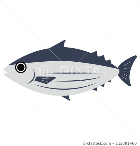Illustration of bonito 112391460