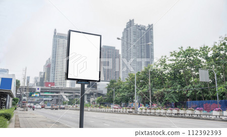 blank billboard for advertisement blank billboard for advertisement 112392393