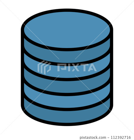 Server icon. Rental Server. vector. 112392716