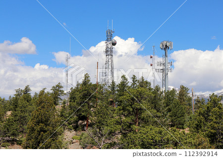 Estes Park Colorado Rocky Mountain Hiking Trial Views 112392914
