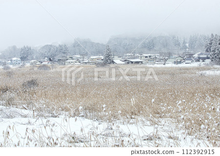 Yamamura winter view 112392915