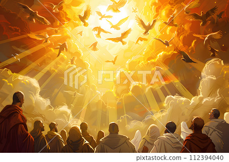 Pentecost Suday, The Roman Catholic Church therefore observes this day  112394040