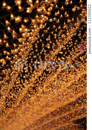 Illumination of the villa's village 112395022