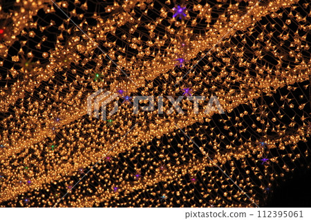 Illumination of the villa's village Illumination of the villa's village 112395061