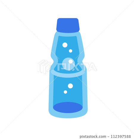 Ramune illustration. Fashionable and simple cute icon material. Ramune illustration. Fashionable and simple cute icon material. 112397588