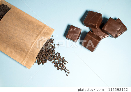 Chocolate Treats and Loose Tea Spill 112398122