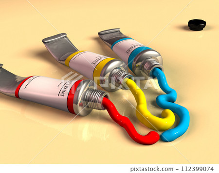 Paint tubes 112399074