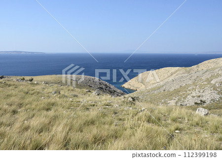 Hiking trail on Krk island Hiking trail on Krk island 112399198