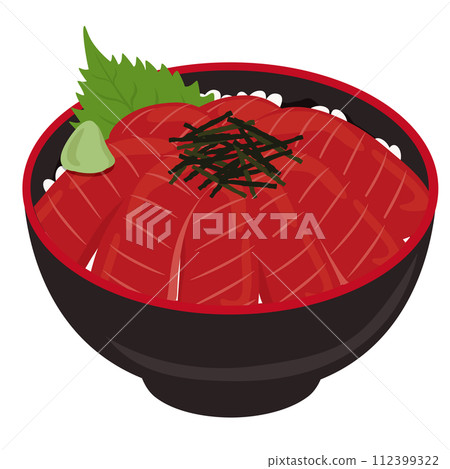 Seafood bowl_Tekka bowl/Tuna bowl 112399322