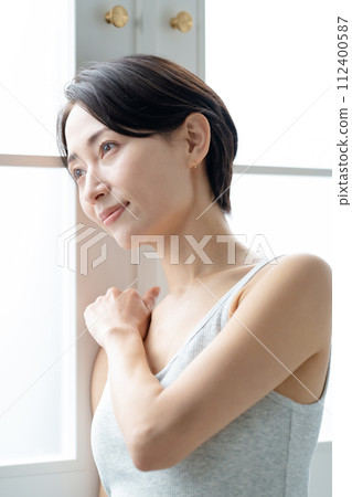 中年女性美麗形象 112400587
