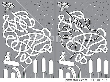 Ladybug maze Ladybug maze 112401404