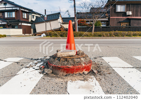 2020年能登半島地震沙井從地面突出 112402040