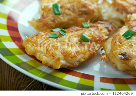 Cajun Catfish  with Tartar Sauce 112404269