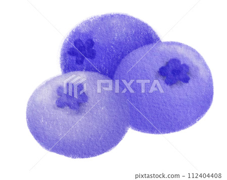 Fruit blueberry 112404408