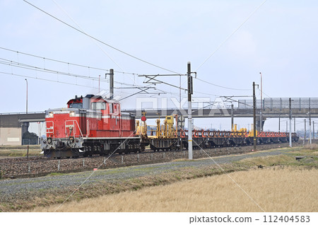 Hokuriku Main Line Kaga Kasama-Mikawa JR West DD51-1193 (Miyahara) + Long Rail Chiki Ronchiki Hokuriku Main Line Kaga Kasama-Mikawa JR West DD51-1193 (Miyahara) + Long Rail Chiki Ronchiki 112404583