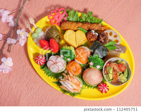 Handmade rice for Hinamatsuri 112405751