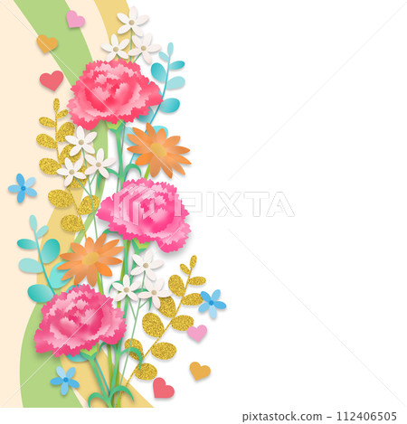 母親節花束,背景材料 母親節花束,背景材料 112406505