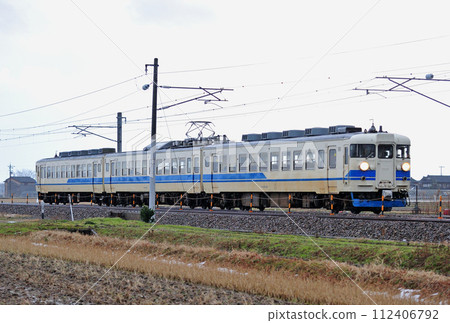 Hokuriku Main Line Mikawa - Kaga Kasama JR West 475 series A15 formation (Kanazawa) Hokuriku Main Line Mikawa - Kaga Kasama JR West 475 series A15 formation (Kanazawa) 112406792