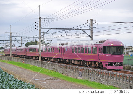 Takasaki Line Okabe-Fukaya JR East 485 series TG01 formation (Takasaki) Banquet 112406992