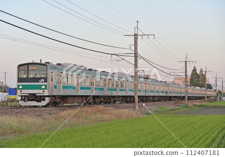 埼京線 南古谷川越 JR 東日本 205 系列 28 編組(川越) 埼京線 南古谷川越 JR 東日本 205 系列 28 編組(川越) 112407181