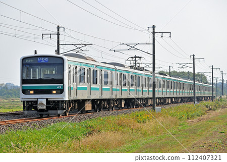 常盤線羽取岩間 JR東日本 E501系 K702編組（勝田） 112407321