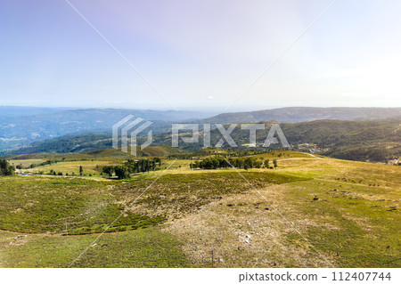 Aerial view of Serra da Freita 112407744