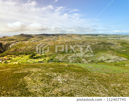 Aerial view of Serra da Freita 112407745