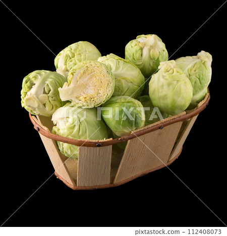 Fresh brussels sprouts 112408073