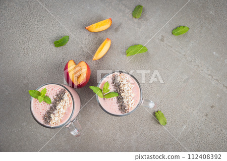 Fresh homemade smoothie 112408392