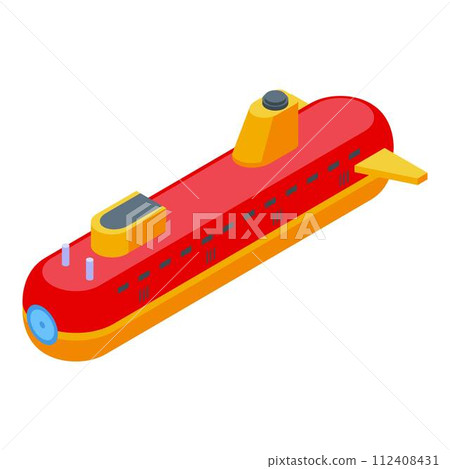 Defence bathyscaphe icon. Isometric of defence bathyscaphe vector icon for web design isolated on white background Defence bathyscaphe icon. Isometric of defence bathyscaphe vector icon for web design isolated on white background 112408431