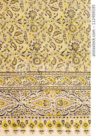 Closeup of persian carpet 112409195