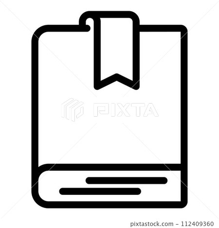 Favorite bookmark icon. Outline favorite bookmark vector icon for web design isolated on white background Favorite bookmark icon. Outline favorite bookmark vector icon for web design isolated on white background 112409360