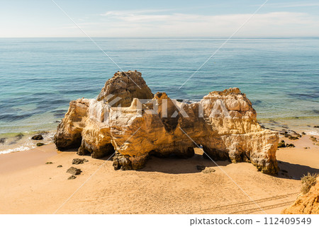 Praia da Rocha in Portimao, Algarve 112409549