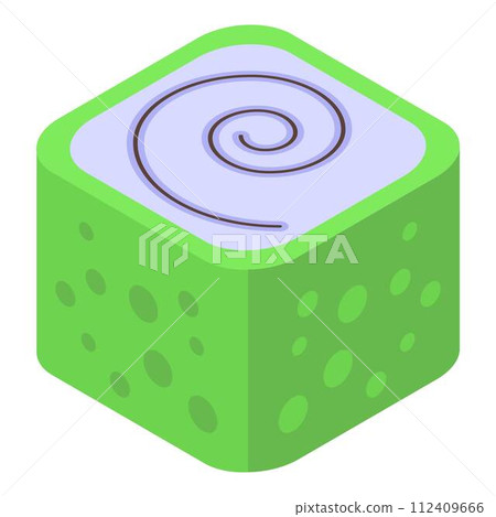 Turkish food icon. Isometric of turkish food vector icon for web design isolated on white background Turkish food icon. Isometric of turkish food vector icon for web design isolated on white background 112409666