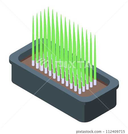 Cat food herbs icon. Isometric of cat food herbs vector icon for web design isolated on white background 112409715